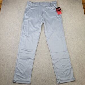 Rawlings Launch Baseball Pants Semi-Relaxed Fit Adult Baseball Pants Gray NEW